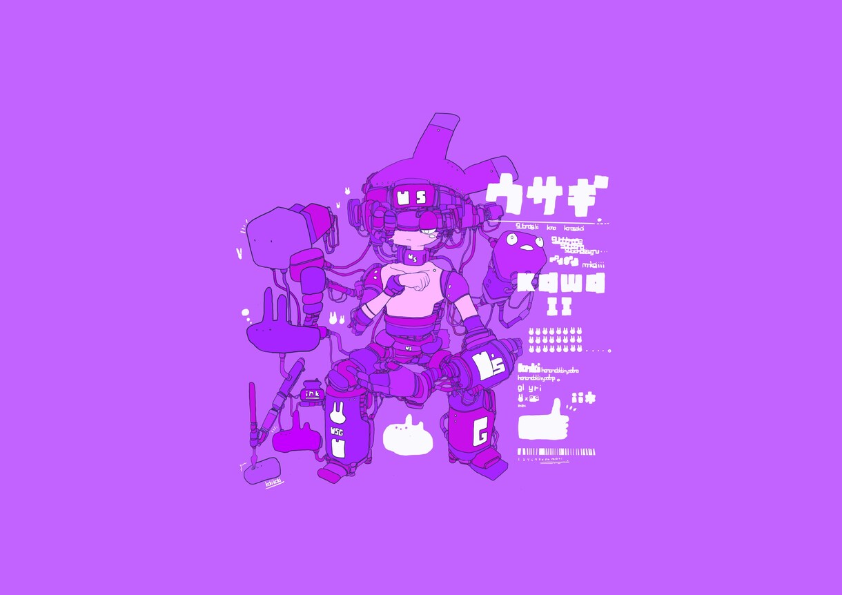 高品質なごちゃっとかわいいイラストを描きます 初めての方やお試しでやりたい人におすすめ！！ イメージ2