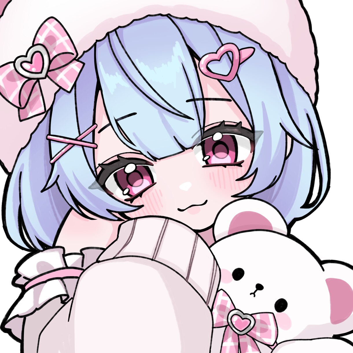 ポップで可愛いSNSアイコン描きます あなたの「こんなアイコンが欲しい‼️」をイラストにします‼️ イメージ3