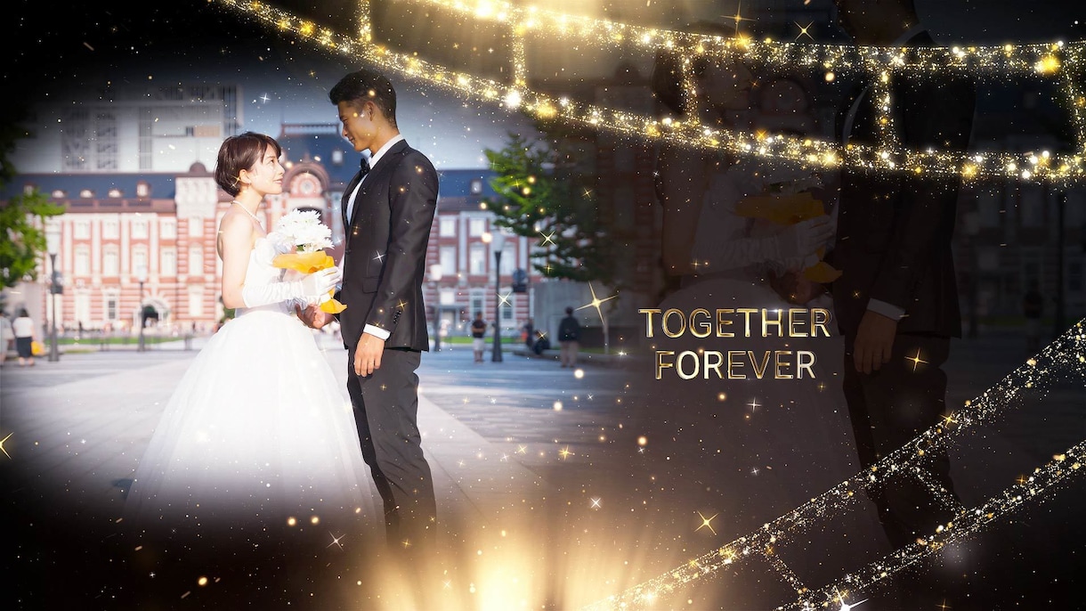 丸投げOK！大迫力のオープニングムービー作ります 【結婚式オープニングムービー】無料楽曲あり！DVD納品も対応 イメージ7