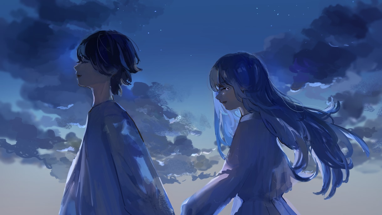 厚塗りでMVイラスト描きます 爽やか・幻想的・可愛いイラスト制作 イメージ2