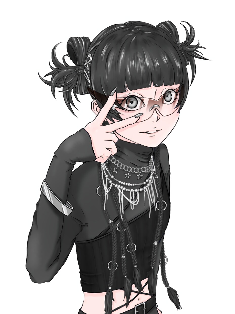 アイコン用イラスト作成いたします あなたのイメージ×クールな女の子描きます！ イメージ5