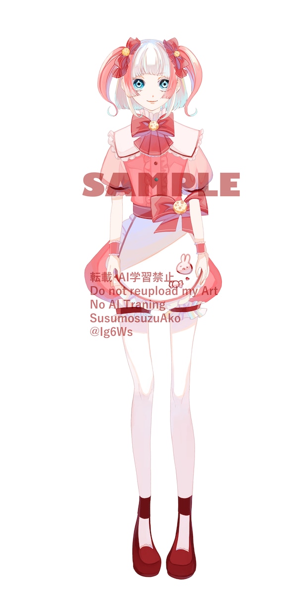 可愛いキャラクターデザインの立ち絵制作します TRPG配信用やVtuberさん立ち絵制作します！ イメージ4