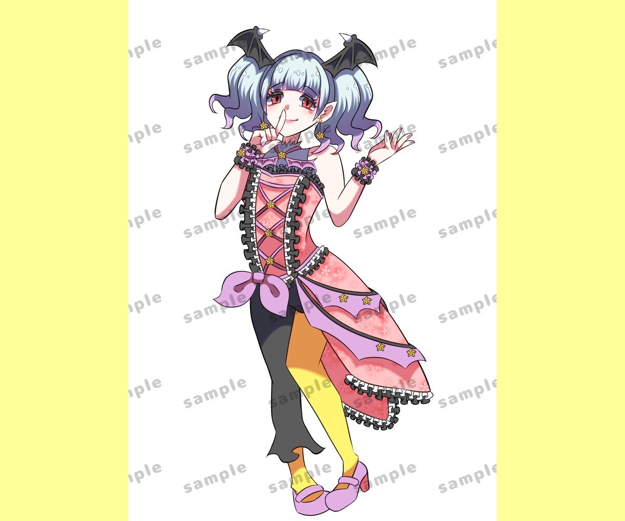 配信・動画等のキャラクターイラストを制作します youtubeの立ち絵等で使えるポップで可愛いイラストです！ イメージ6