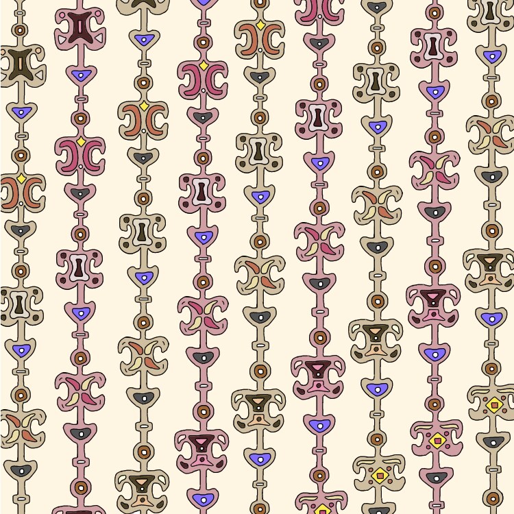 オリジナルの模様を描きます 独自のデザインで幾何学模様を生み出します！ イメージ1