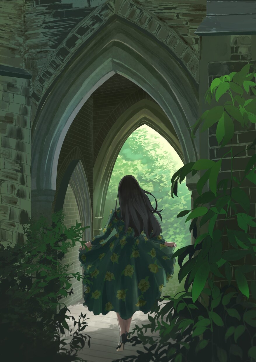 綺麗な一枚絵描きます キャラクターも背景もお任せ下さい！ イメージ3