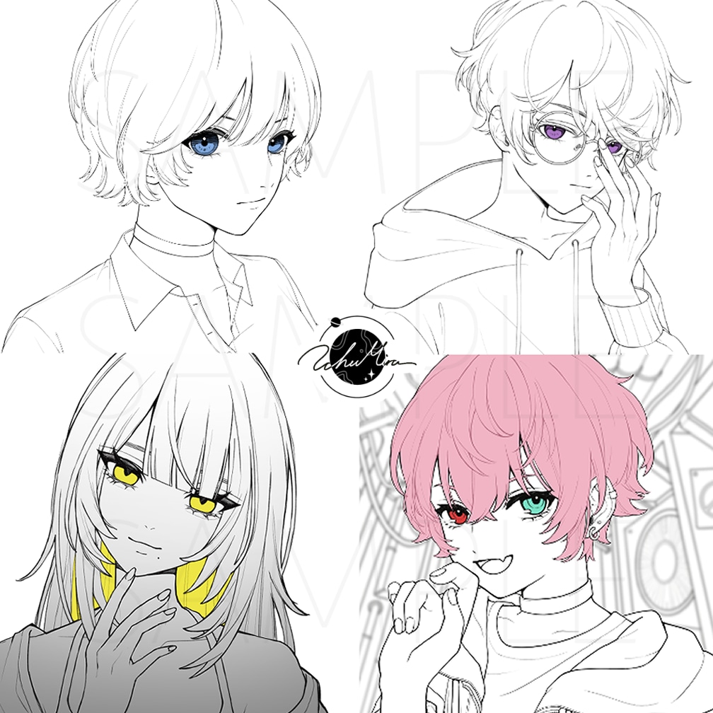 シンプルなかっこいいアイコンを制作します 低コストで雰囲気のあるアイコンイラストをご提供いたします！ イメージ7
