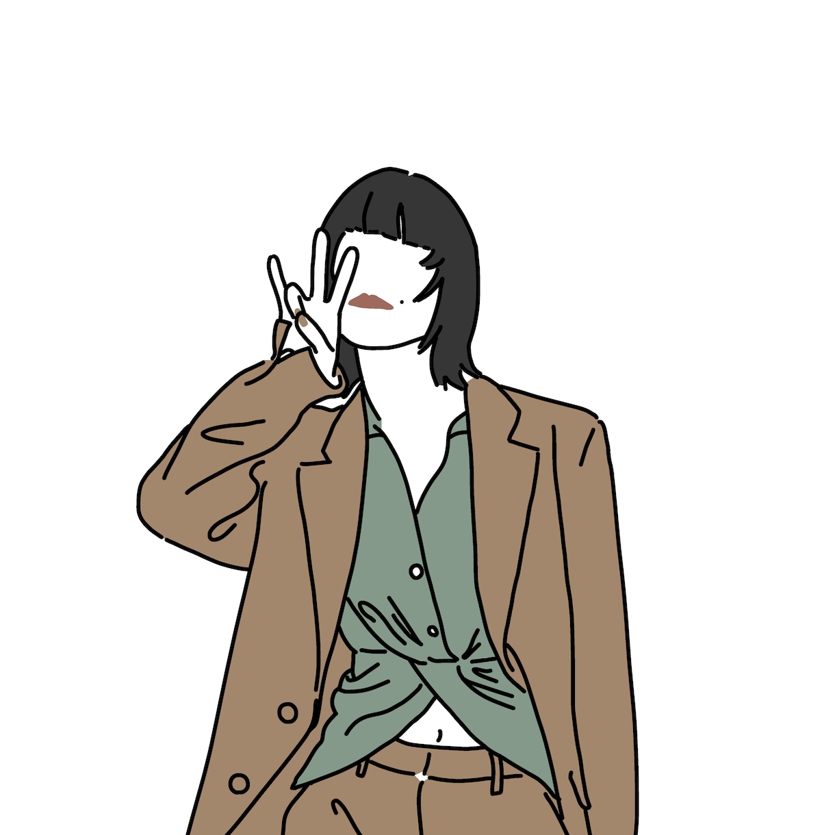 イラストお描きします アイコンや名刺、挿絵にお使いください イメージ4