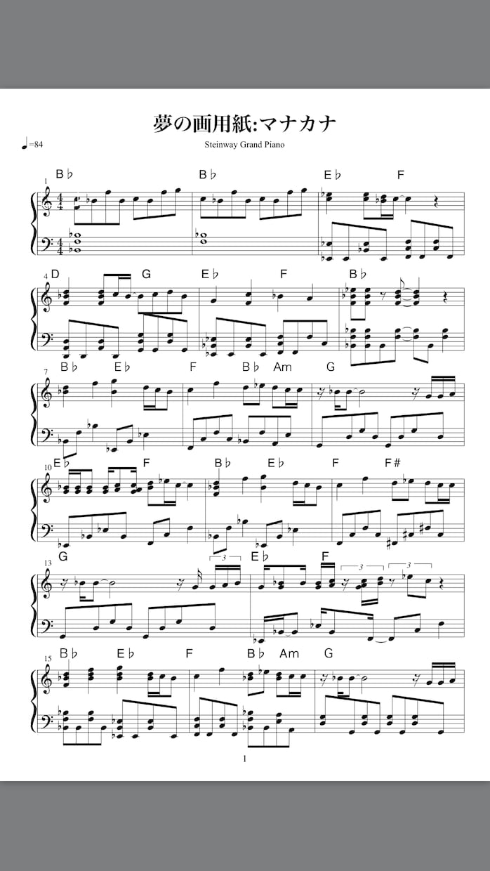 あなたの代わりに耳コピします 楽譜が無くて困ってる方にオススメ！ イメージ2