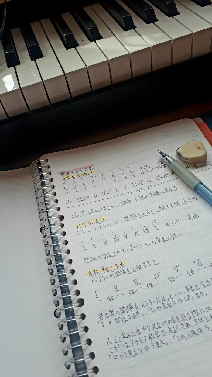 音楽理論や作曲のコツ、お教えします 楽譜が読めなくても大丈夫！編曲アドバイスも イメージ1