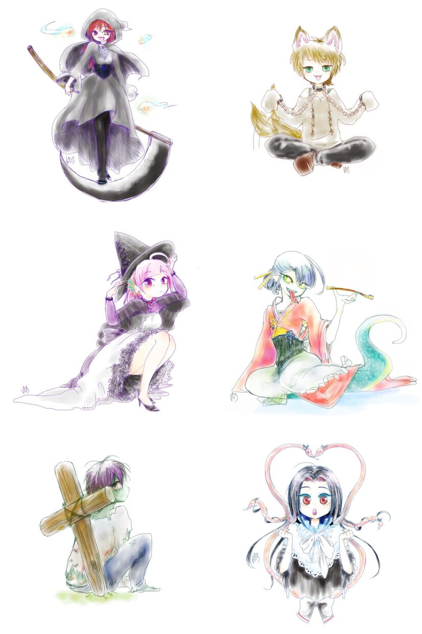 お試し価格！水彩ふわふわ風アイコンイラスト描きます 名前入り可！アイコン以外にも用途は色々◎ イメージ6