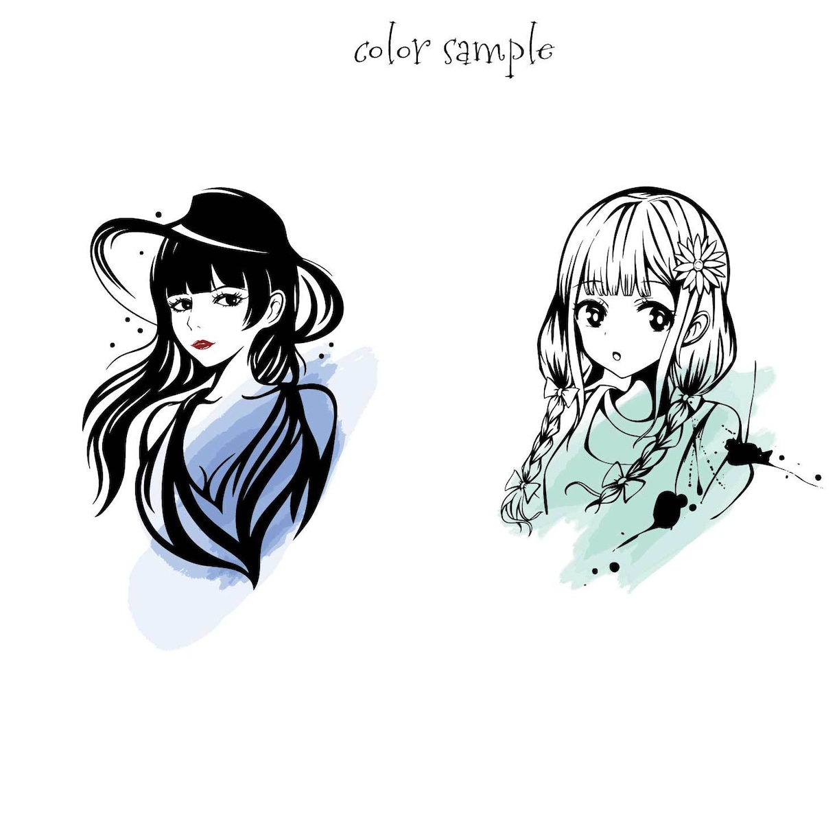おしゃれでシンプルな線画のアイコンイラスト描きます SNSアイコン・ロゴ・商品パッケージ・名刺イラストなどに！ イメージ10