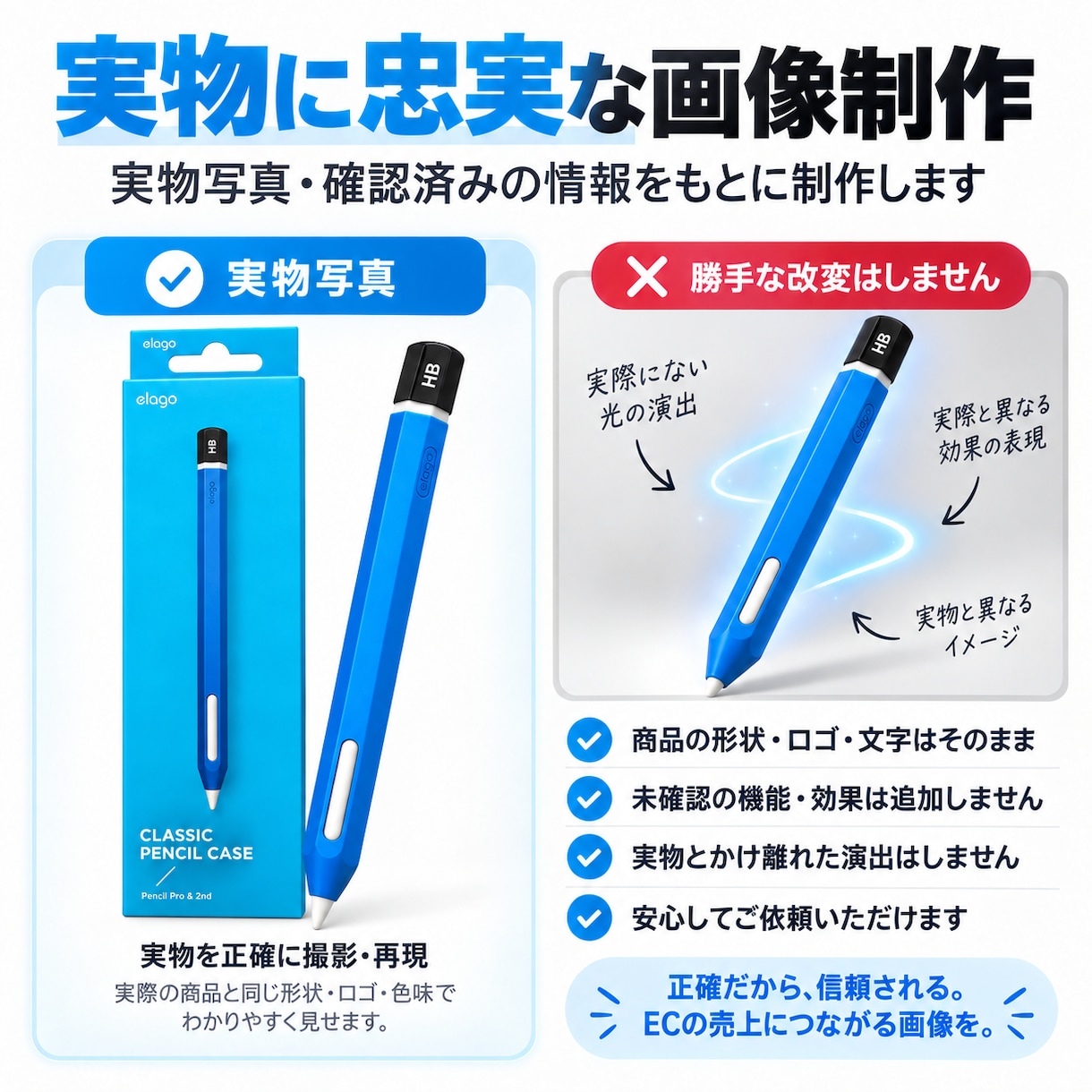 先着3名！EC商品画像10枚3000円で制作します 商品写真を送るだけ｜構成・コピー・リサーチまで丸投げOK イメージ2