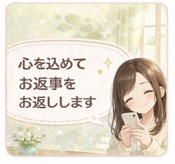 10往復チャットで疲れた心をやさしく包み癒します 日常にそっと寄り添うチャット時間。短文メッセージ派さん向け！ イメージ2