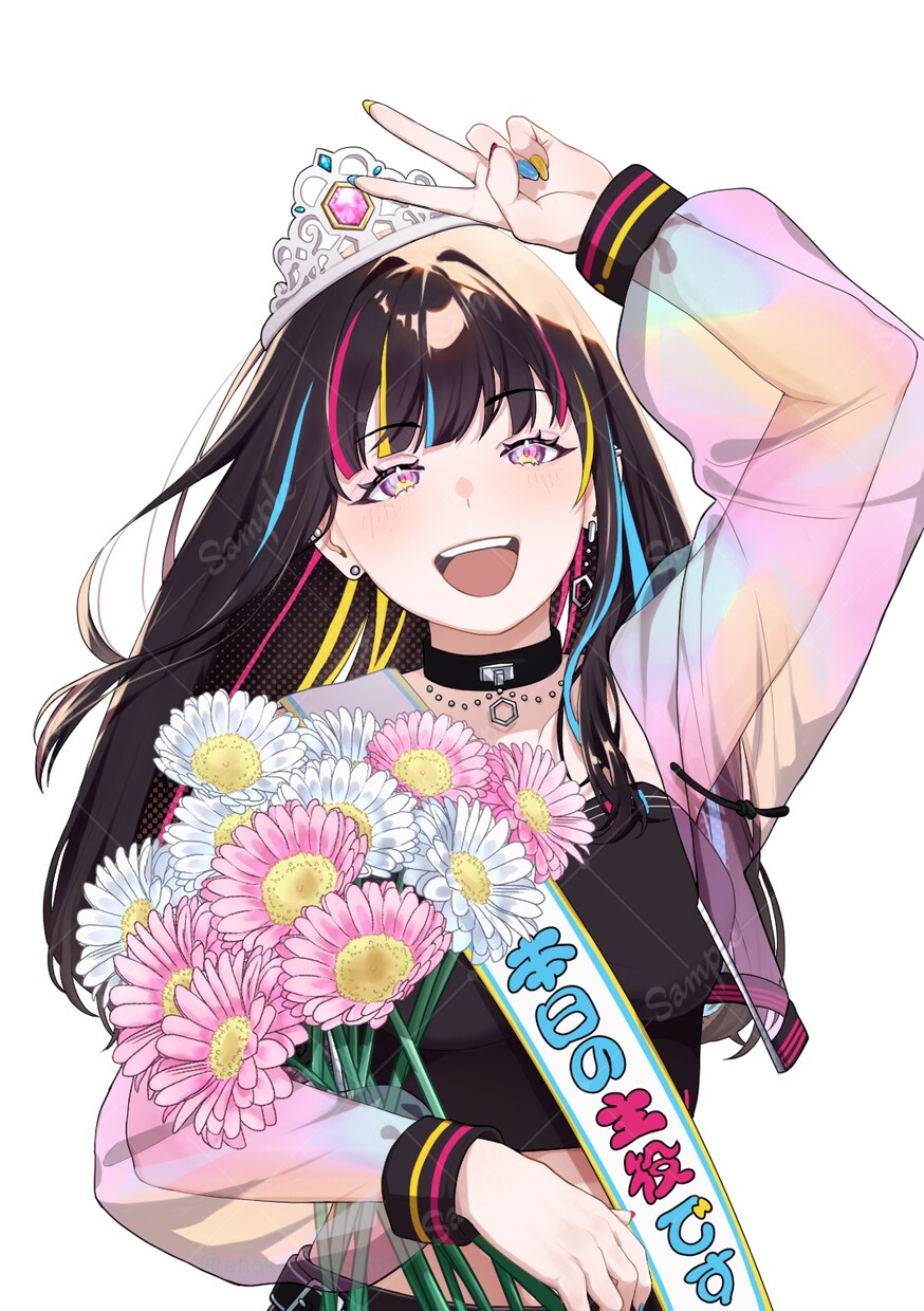 一枚絵作成承ります 季節やイベントに合わせた一枚絵を作成いたします イメージ2