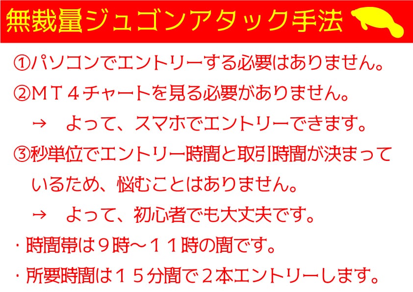 完全無裁量！バイナリーオプション攻略法！教えます 完全の無裁量！「ある日」の「ある時間」に「ある通貨」で勝負！ イメージ3