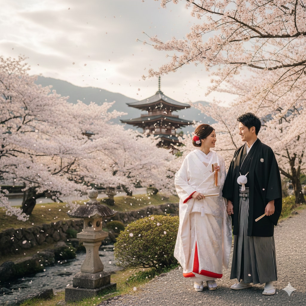 岐阜・名古屋中心　ウェディング前撮写真の撮影します 二人の一生の思い出を写真に残す イメージ3