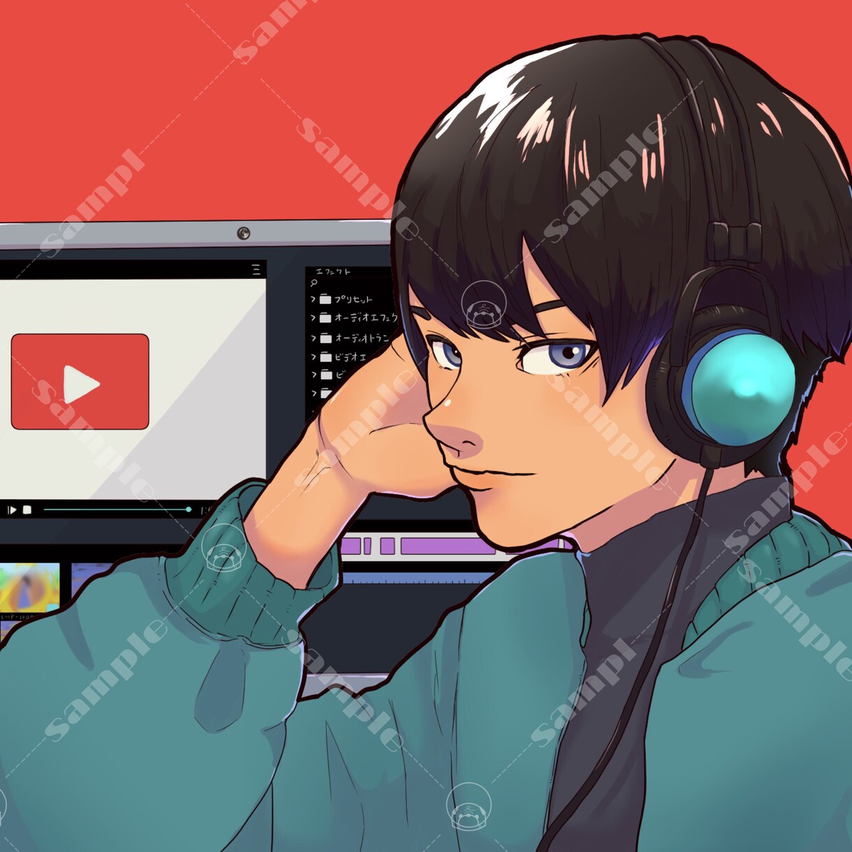 アイコン作成します X(Twitter)・InstagramのSNSアイコンに！ イメージ8