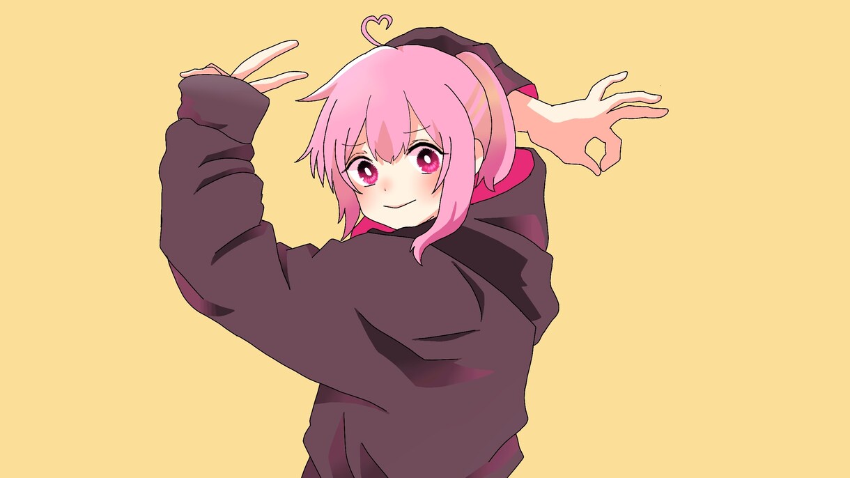 簡単な歌ってみた動画のイラストやサムネ描きます お客様が満足いくまで頑張ります！ イメージ1
