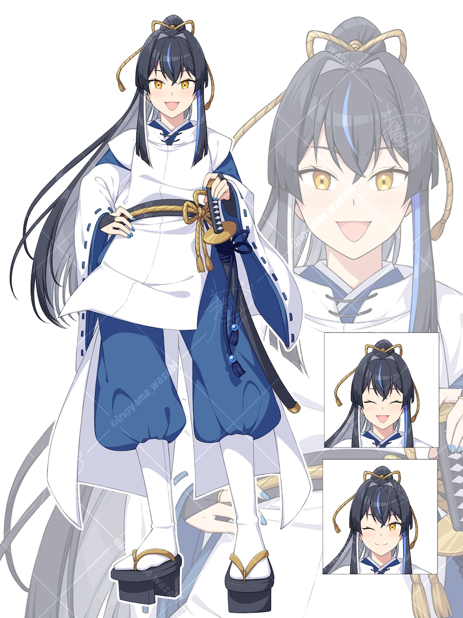 キャラデザ込み！立ち絵制作致します IRIAM、TRPG、配信活動などに使用可能！ イメージ10