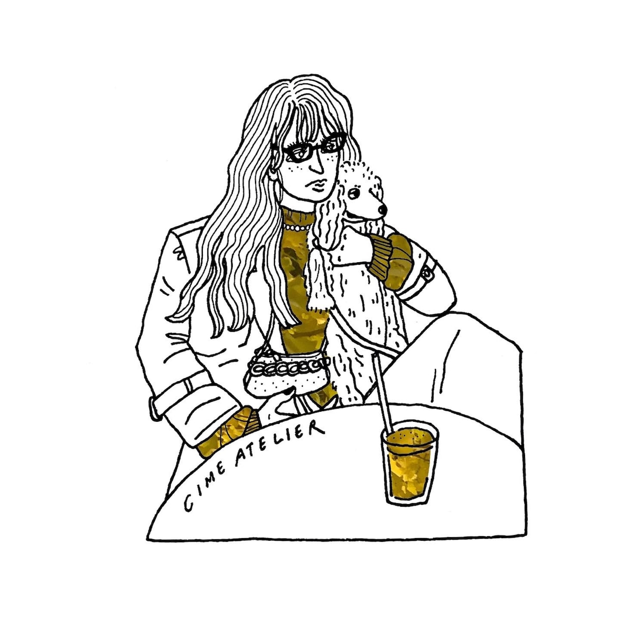 似顔絵/アイコン/その他 お洒落に描きます あなたをオリジナルイラストで表現するお手伝いをします イメージ3