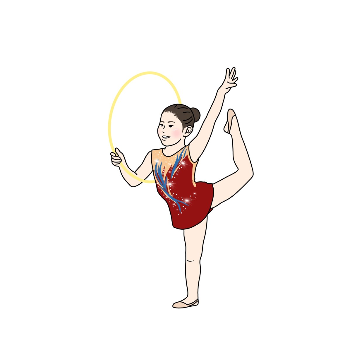 幸せな瞬間を線で残すイラストます 大切な人へのプレゼントにもおすすめです。 イメージ7