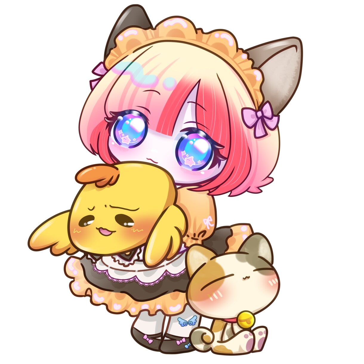 可愛いミニキャラ（デフォルメイラスト）制作します ご新規先着5名様1体3000円にて承ります★商用利用可能です イメージ5