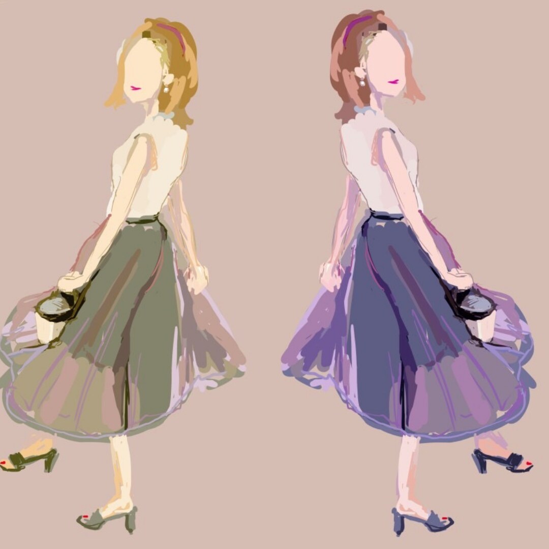 SNSのイラストアイコンを描かせていただきます フェミニンなアイコンはお洒落なアカウントにぴったりです。 イメージ6