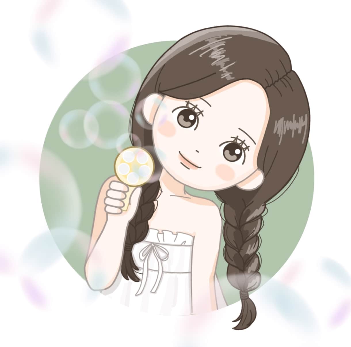 かわいい3等身の女の子イラストを描きます ファッションや美容系のイラストもお任せください イメージ9