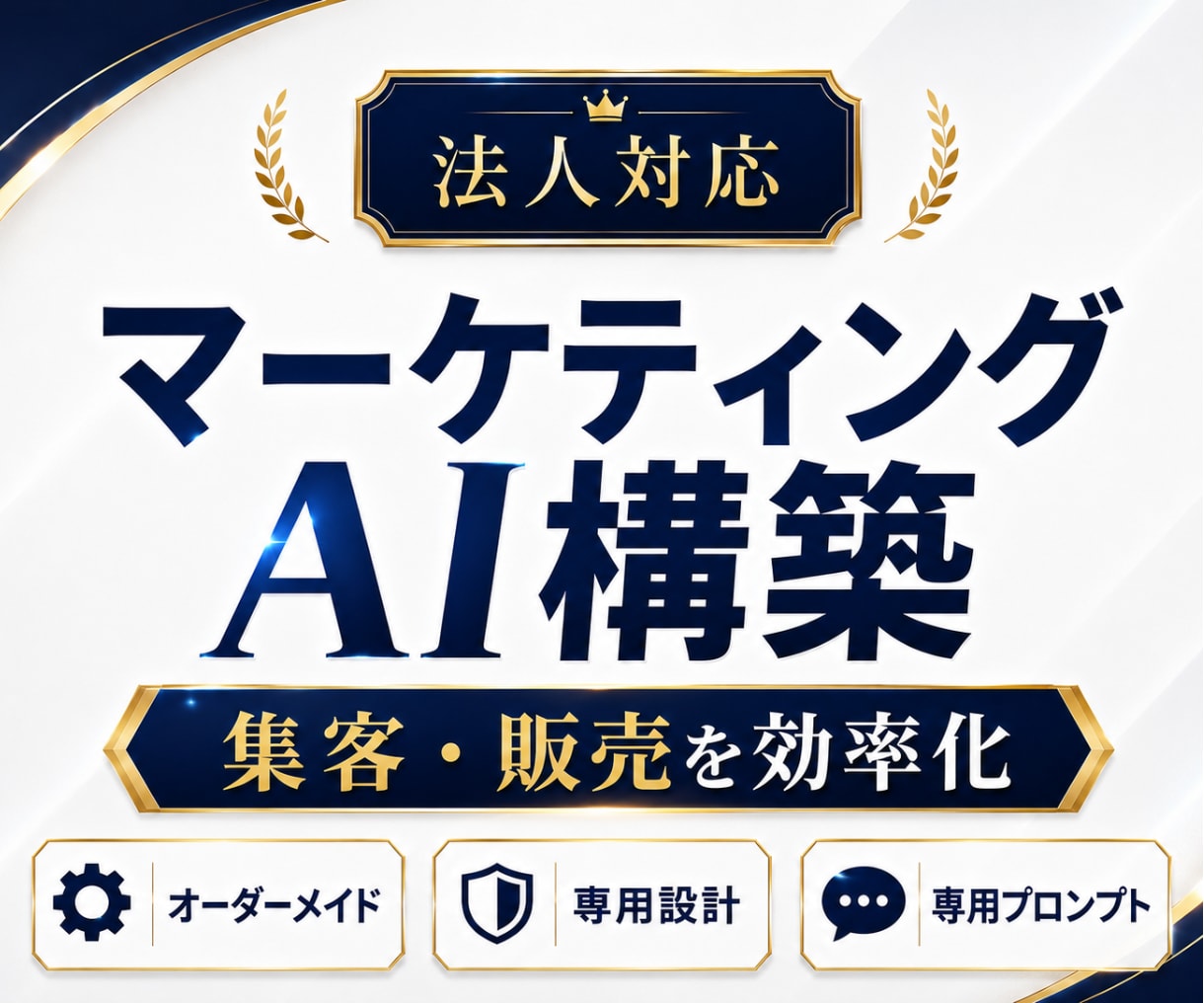 ChatGPT×マーケティング活用を個別設計します ChatGPT・Claudeで集客・SNS・LP作成を効率化 イメージ1