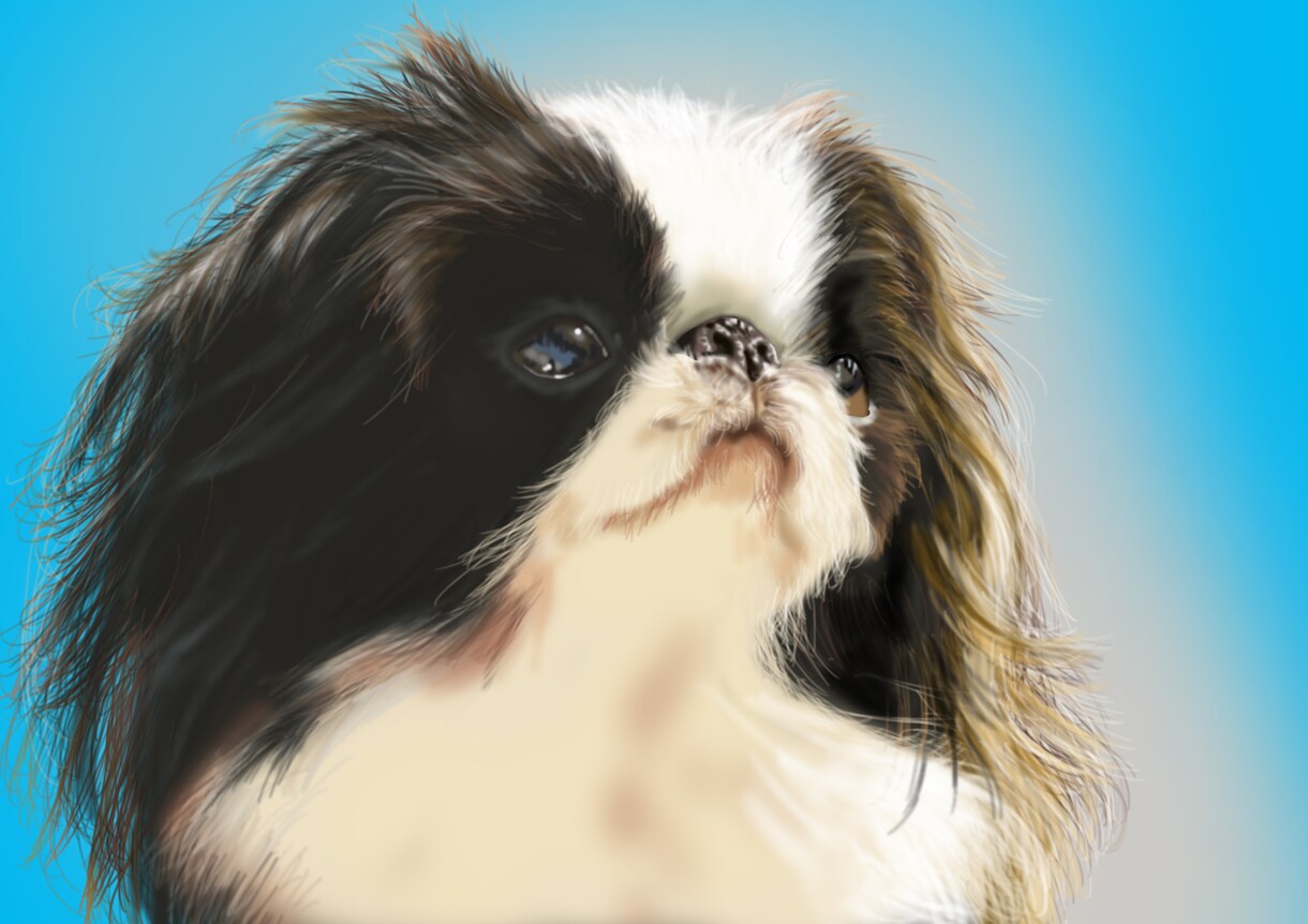 ペット似顔絵承ります デジタルイラストによるペットのリアル似顔絵 イメージ2
