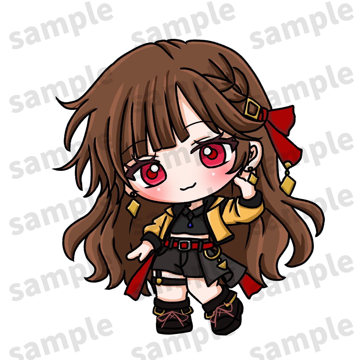 ポップで可愛いミニキャライラストを描きます 商用利用可！ポップなタッチでイラストを制作します！ イメージ3