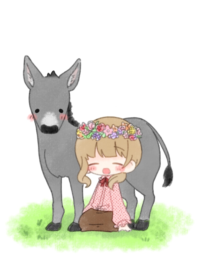 デフォルメイラスト描きます クレヨン風のゆるふわデフォルメイラスト イメージ2