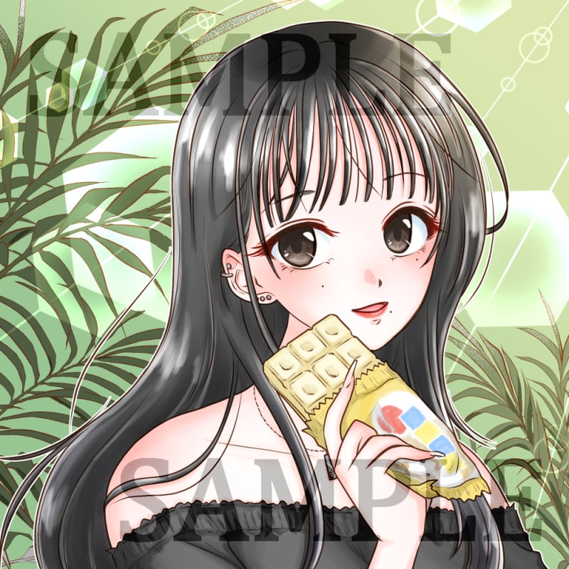 魅力的なSNSアイコン描きます かわいいからかっこいいまで対応、アイコン作成 イメージ6
