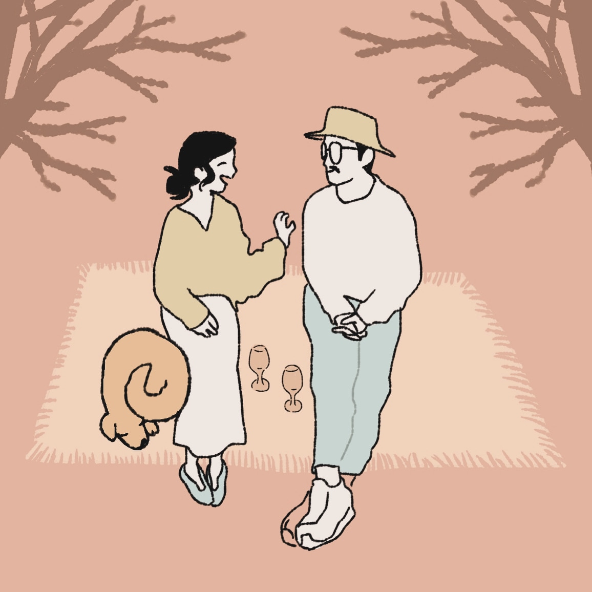 シンプルかつ愛着のわくお祝いイラストを描きます 結婚式だけでなく出産祝いや還暦祝いの記念にも イメージ2