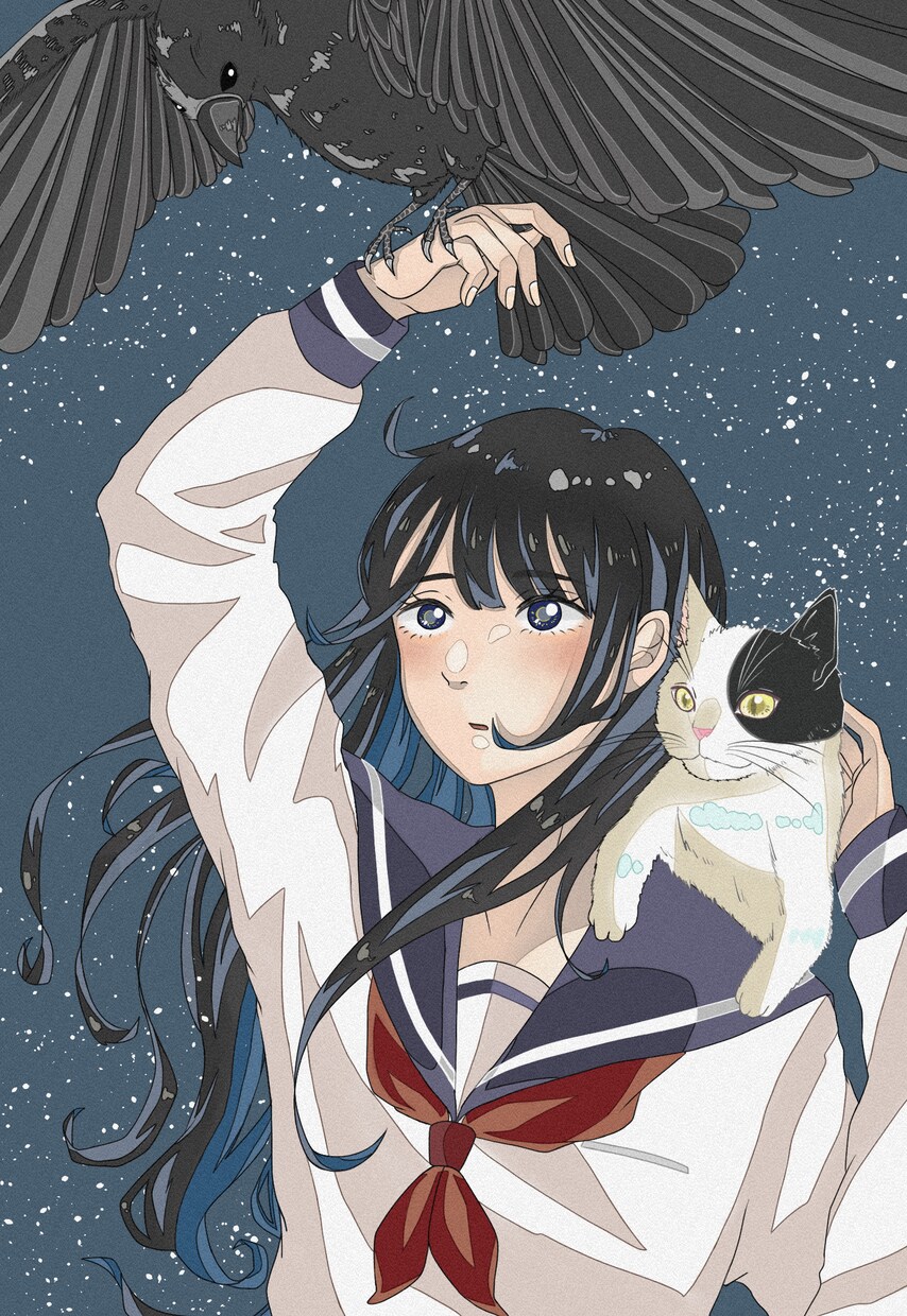 女の子キャラの1枚絵描きます お客様好みの女の子を描き上げます！ イメージ2