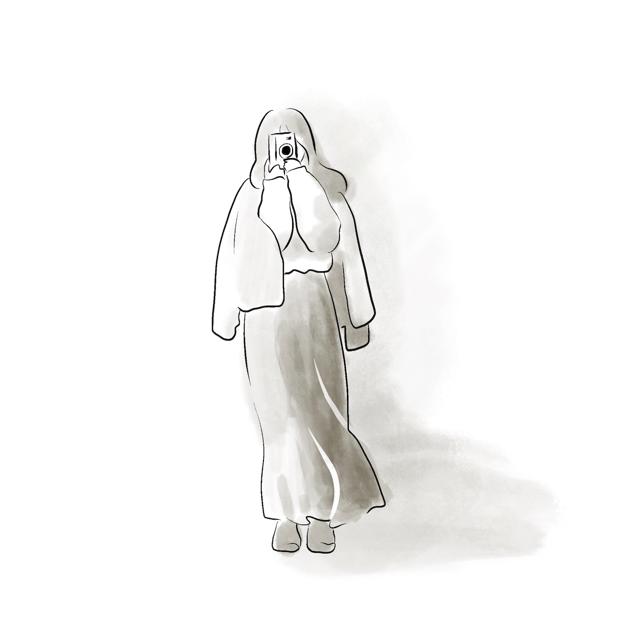 シンプルな線画イラスト作成します あなたの希望に合わせて臨機応変に対応可能◎ イメージ1