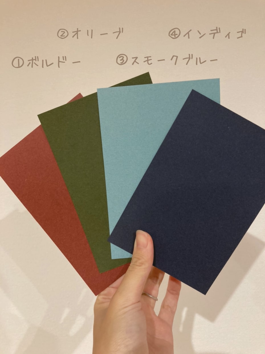 世界に１つのシンプルなメッセージカード作ります 何度でも相談可！手書きの筆記体で作成！お好きな英単語入れます イメージ6