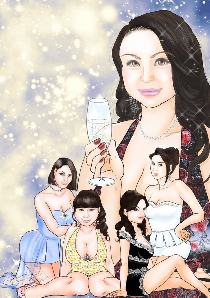飲食店を応援します 飲食店関連の小物、名刺、ボトルラベルイラスト描きます。 イメージ2