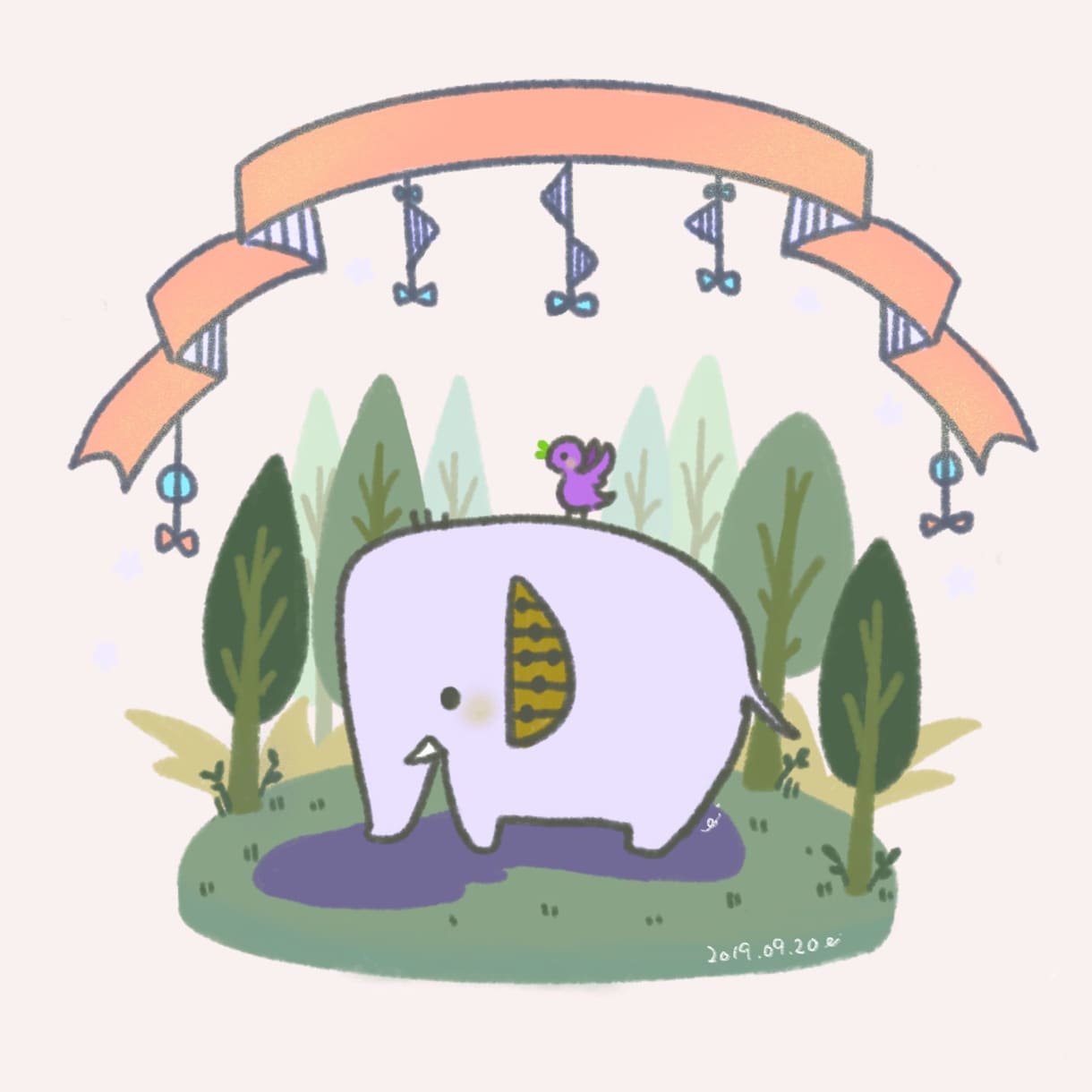 絵本の様な動物のアイコン描きます snsやオリジナルのアイコンを描きます！ イメージ2