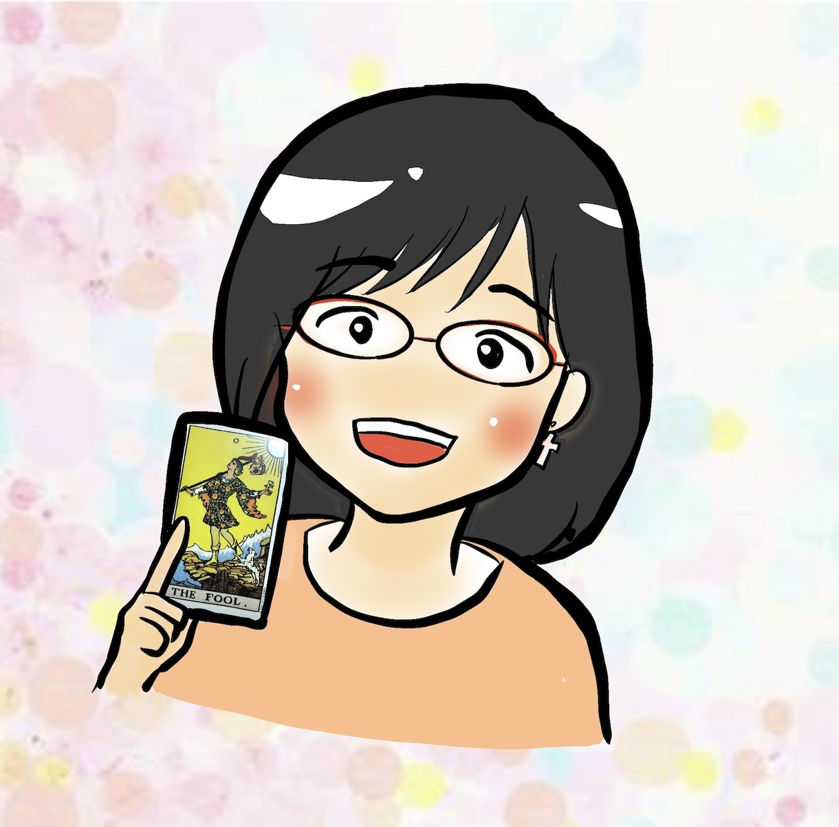 シンプルでかわいい似顔絵イラスト描きます SNSのアイコン、名刺や看板にどうぞ イメージ2