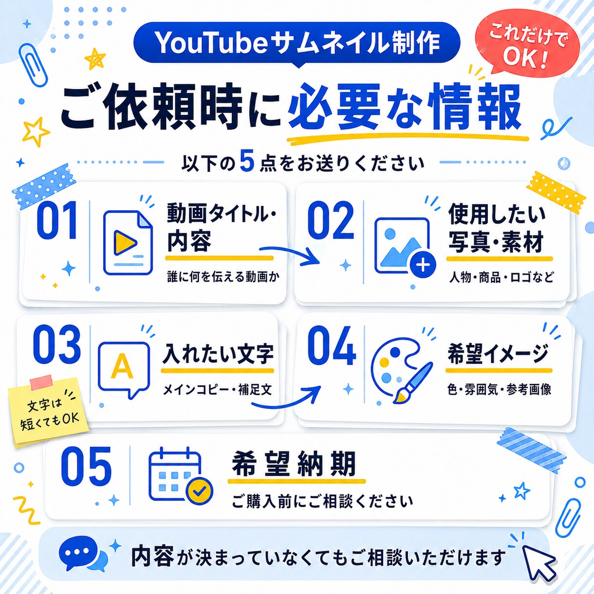 伝わるYouTubeサムネイルを丁寧に制作します 伝わるデザインで、動画の魅力を届けます イメージ4