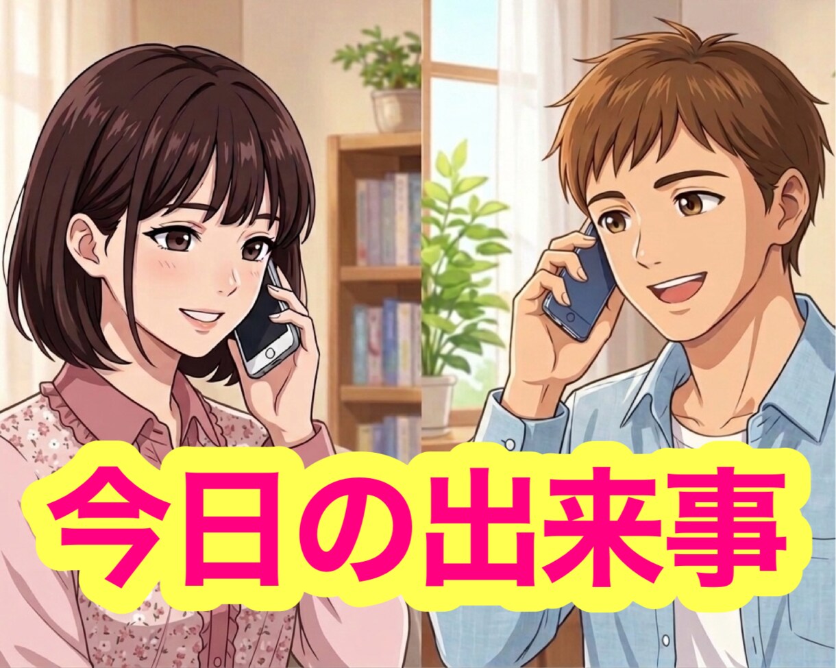 やさしく傾聴✨日々の出来事や感情を全て受け止めます 楽しかったことも嫌だったことも話して気分上げていこう✨ イメージ6