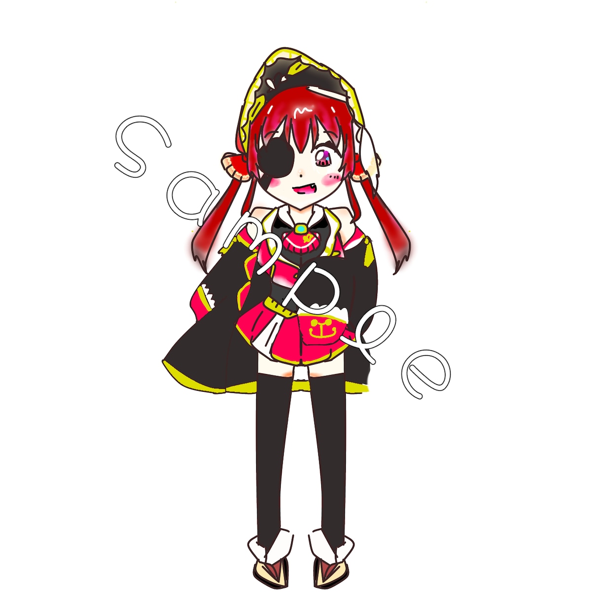 オリジナルキャラクターのイラストを描きます オリジナルキャラクターの立ち絵やアイコンを描きます イメージ7