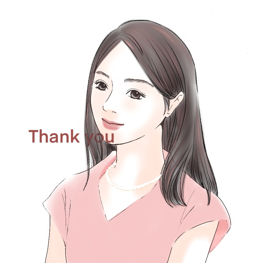 フルカラーで優しい雰囲気。似顔絵風イラスト描きます お写真無くてもOK！リアル似顔絵風で好感度高い多用途イラスト イメージ4