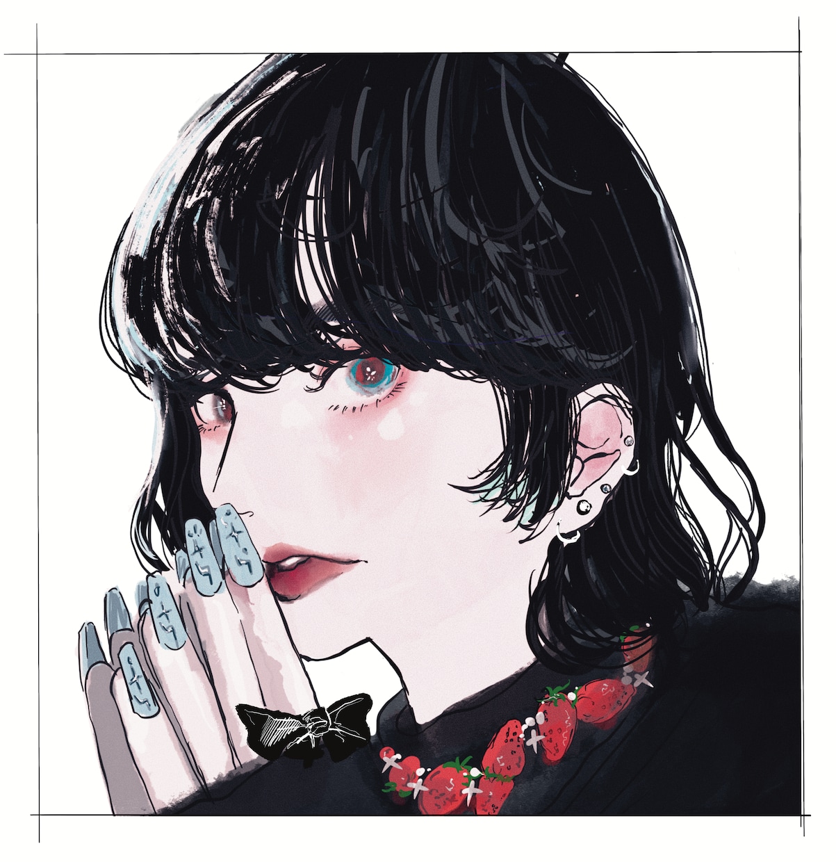 かわいい女の子、目を惹くイラスト描けます 高クオリティで早めの納品、あなただけのイラスト描きます！ イメージ8