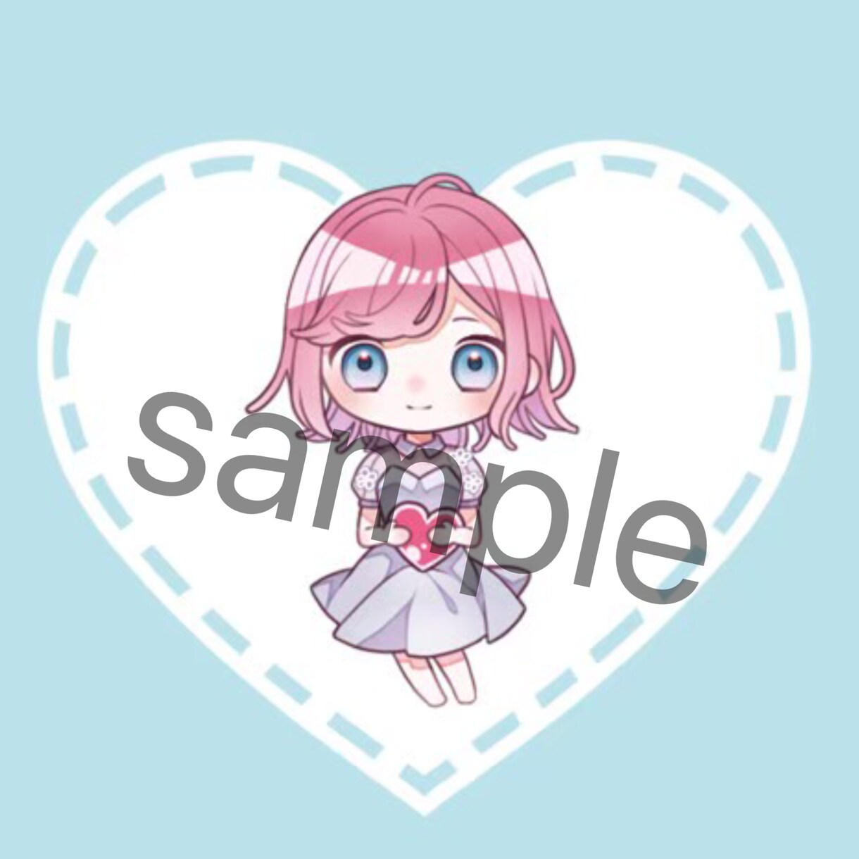 男の子も女の子も動物も！可愛いキャラ描きます アイコンにしたときにも綺麗に見える塗りや構図を意識します。 イメージ6