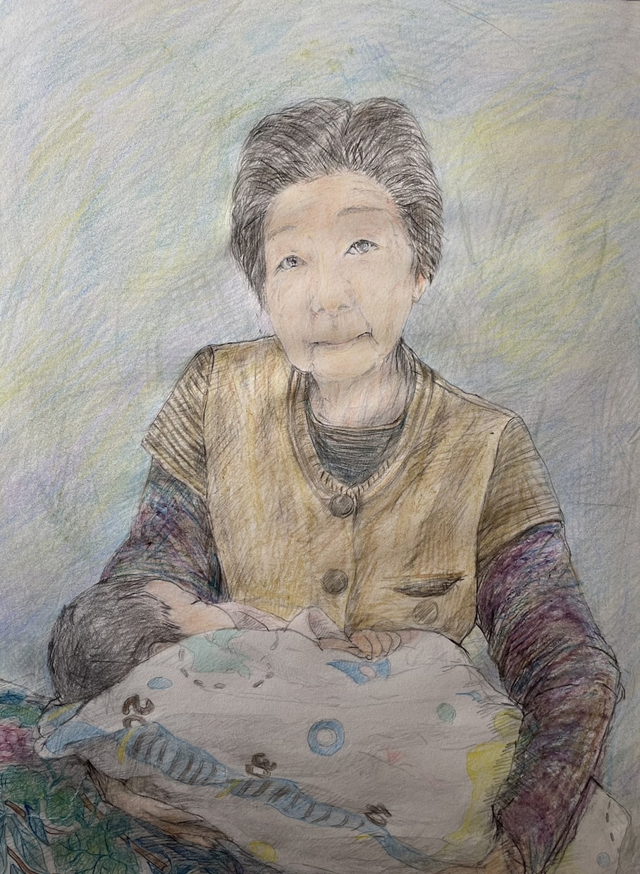 色鉛筆で柔らかな似顔絵描きます 写真から似顔絵を描き起こします。お祝いや記念品として。 イメージ3