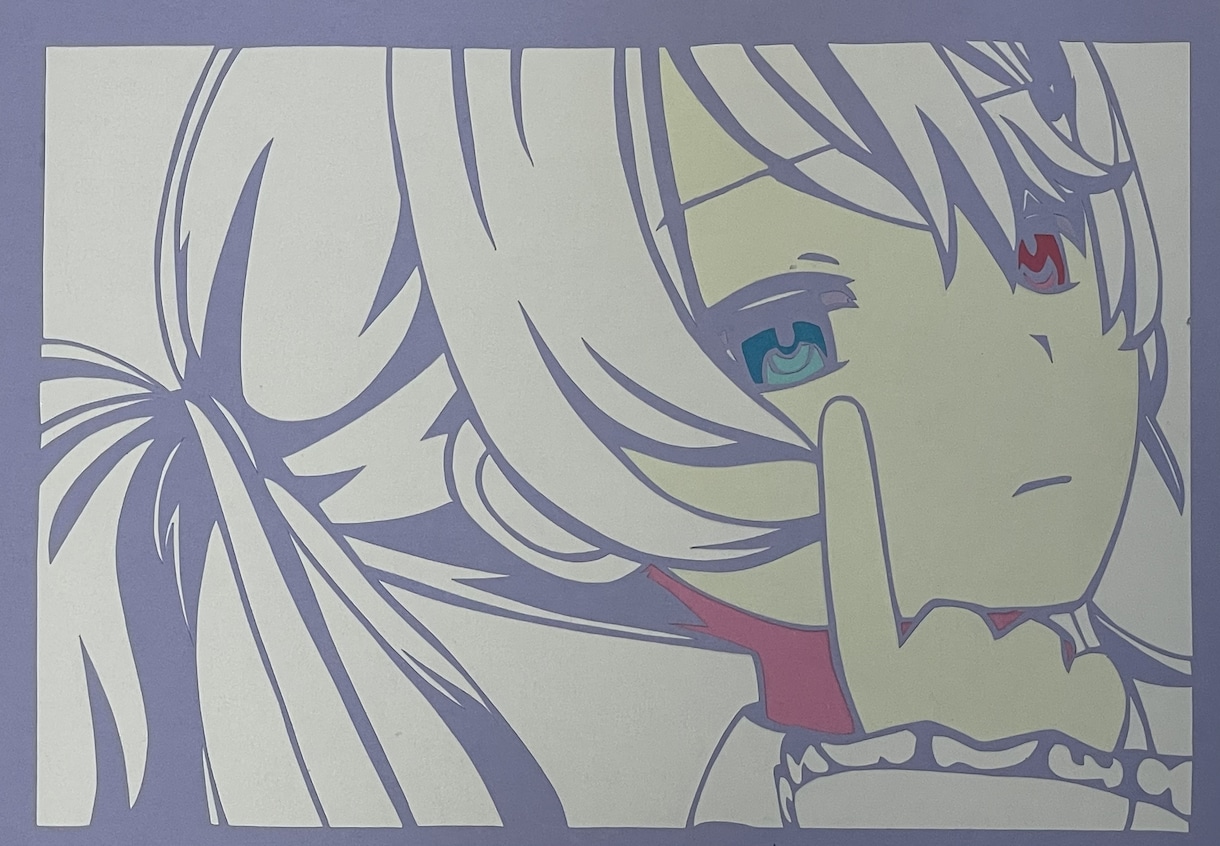 イラストを切り絵にします カラー、モノクロどちらも制作できます イメージ3