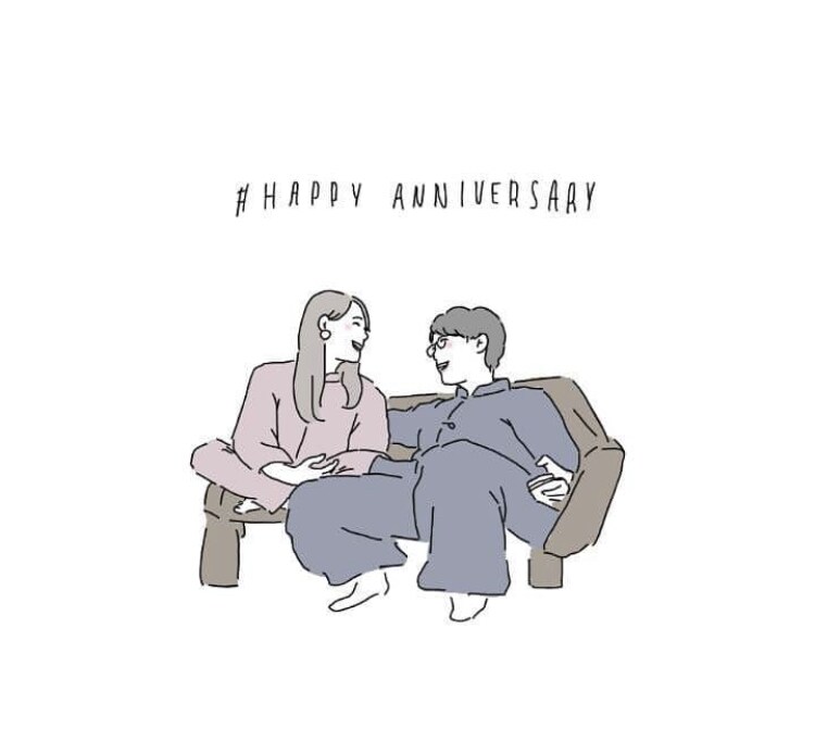 カップル・夫婦・ウェディングイラスト描きます アイコン・待ち受け・ギフトカード・おうちでのインテリアにも♡ イメージ5