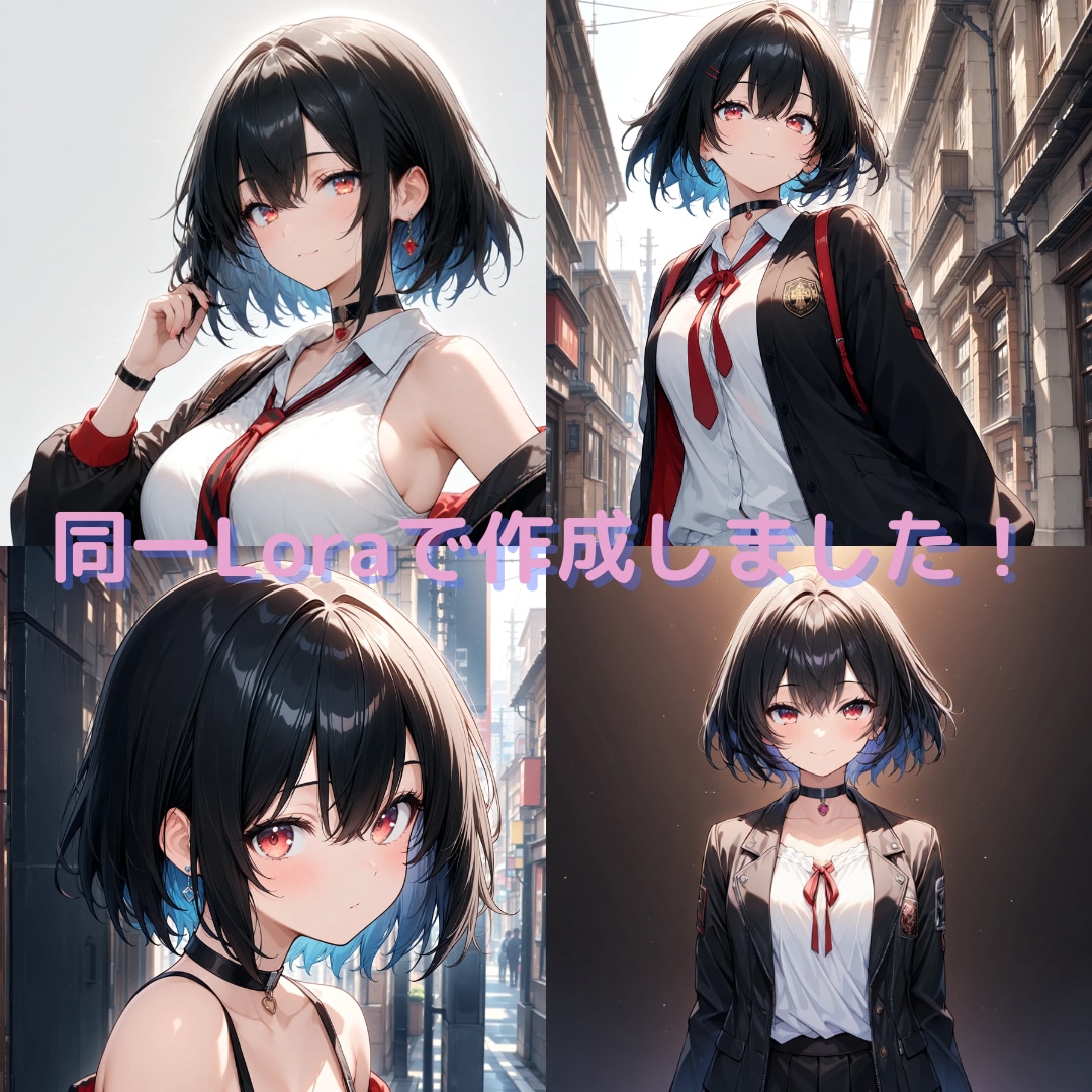 専属モデルをあなたに！AI画像用Lora作成します fluxやIllustrious 仕様も作ります！ イメージ3